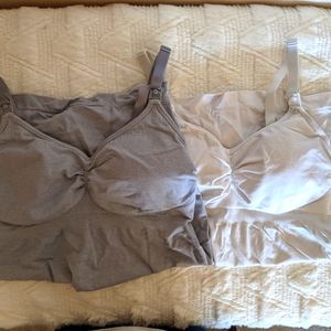 Pair of 2 Medela basics nursing tank tops